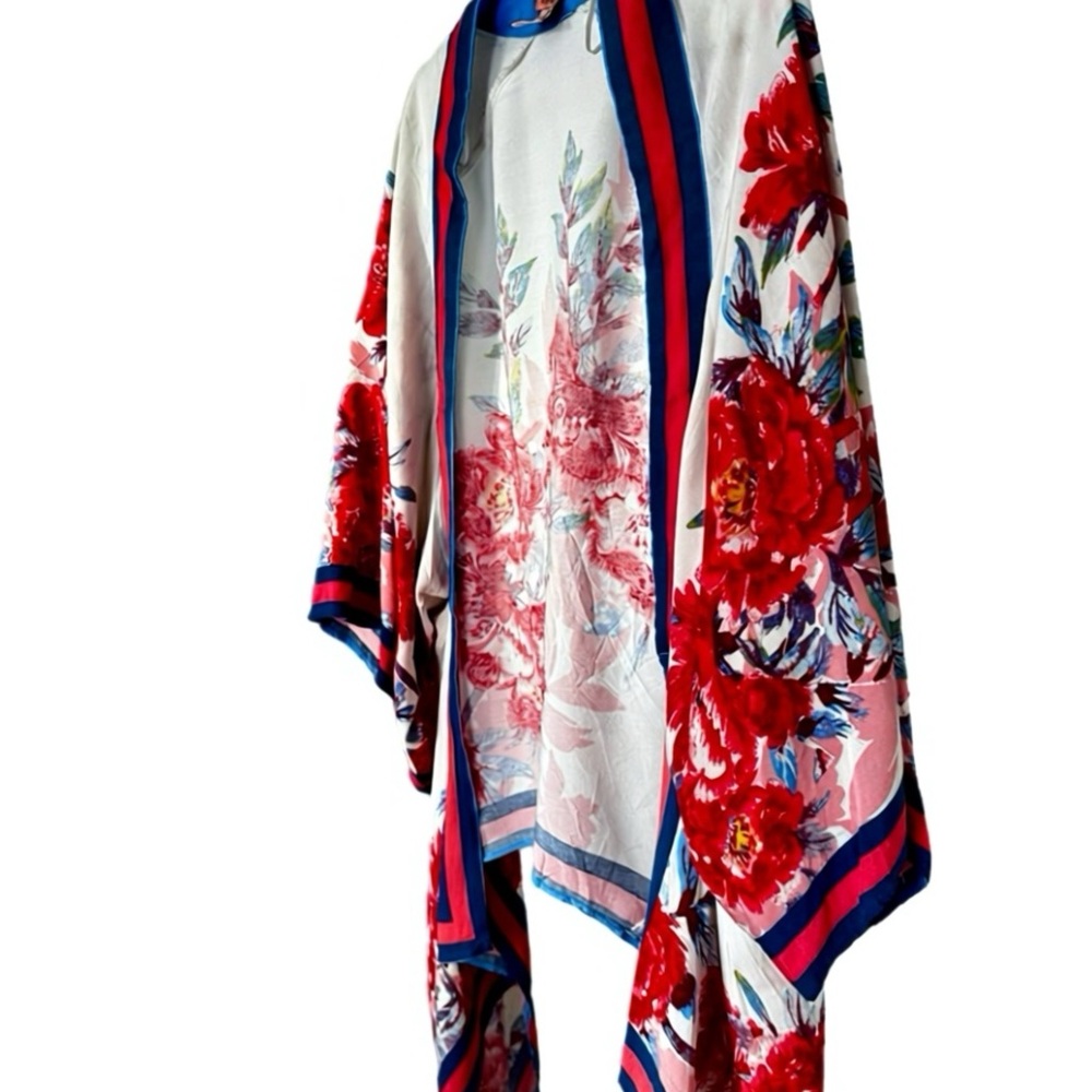 🌸 Flying Tomato Floral Boho Kimono Cardigan – Size M/L 🌸 - Picture 5 of 8